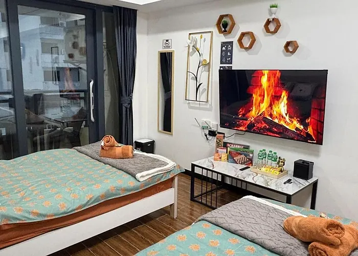 Sybay Twin Double Bed Beside Okada Near T3 Moa Naia Ayala Msv1517h Manila
