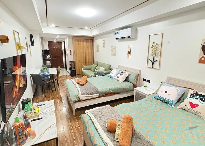 Sybay Twin Double Bed Beside Okada Near T3 Moa Naia Ayala Msv1517h * Manila