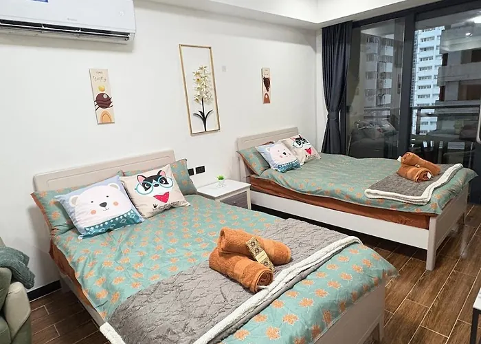 Apartamento Sybay Twin Double Bed Beside Okada Near T3 Moa Naia Ayala Msv1517h *