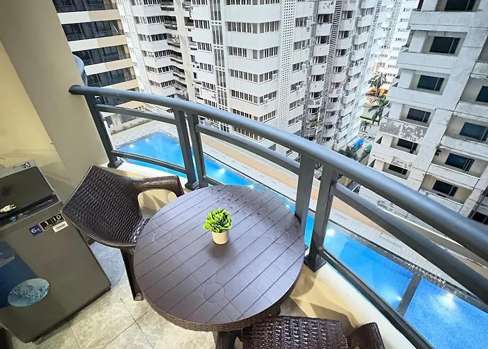 Apartamento Sybay Twin Double Bed Beside Okada Near T3 Moa Naia Ayala Msv1517h *
